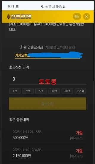 라이언 먹튀 피해 증빙 이미지 4