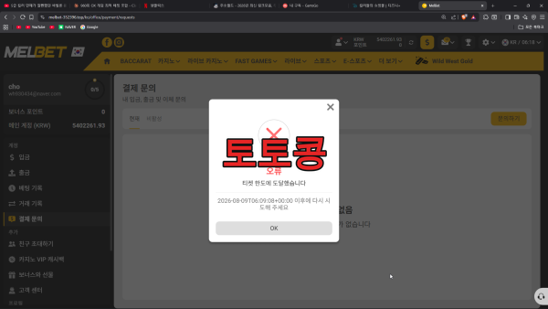 멜벳 먹튀 피해 증빙 이미지 6